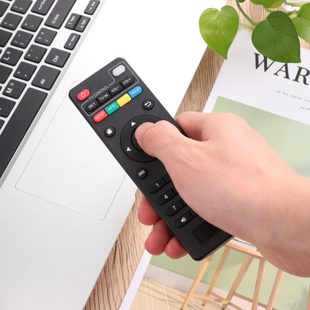 

Universal Remote Controller For Stb 4K Pro 31-Key Set Top Remote Control 8M -Saving