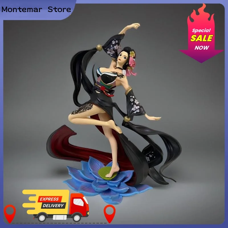 Figuras de acción de resonancia de kimono Gk Nico·Robin Kabuki de Anime de una pieza, estatua de Pvc de doble cabeza de 27cm, modelo de colección de muñecos, juguetes Gif