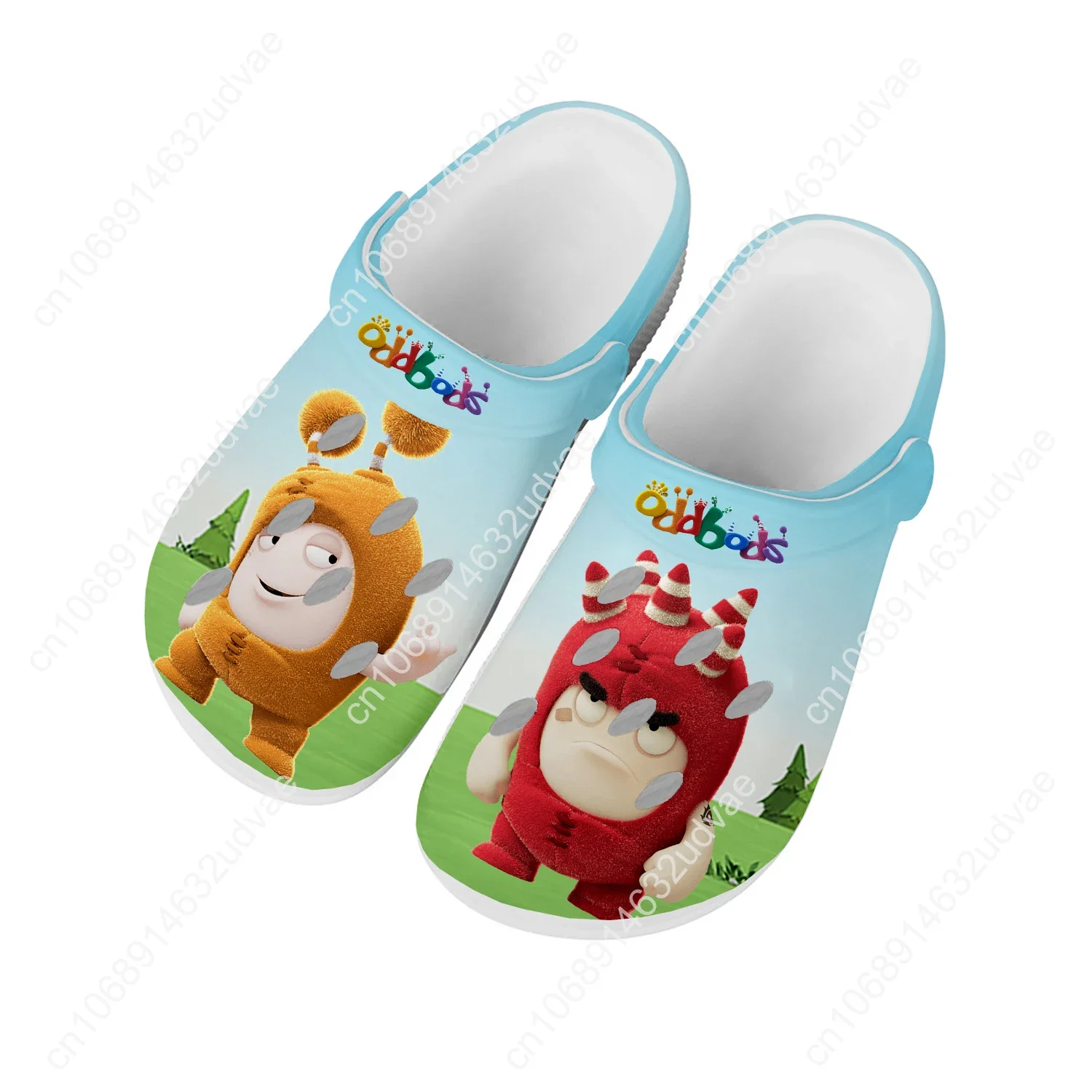 Oddbods Water Shoes Mens Womens High Quality Fashion Home Garden Clogs Customizd Sandals Beach Breathable Hole Slippers