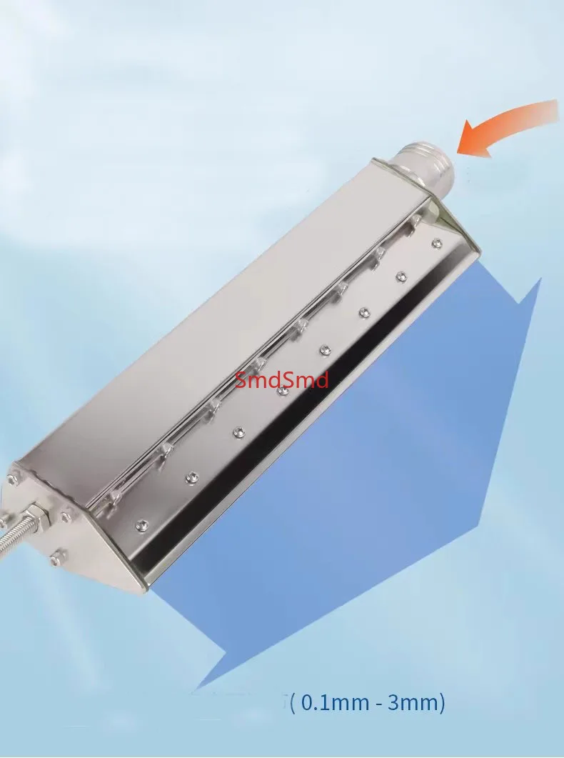 304 Stainless Steel super Air Knife, Dust Removal Air Knife for Conveyor Belt Assembly Line Drying and Cleaning