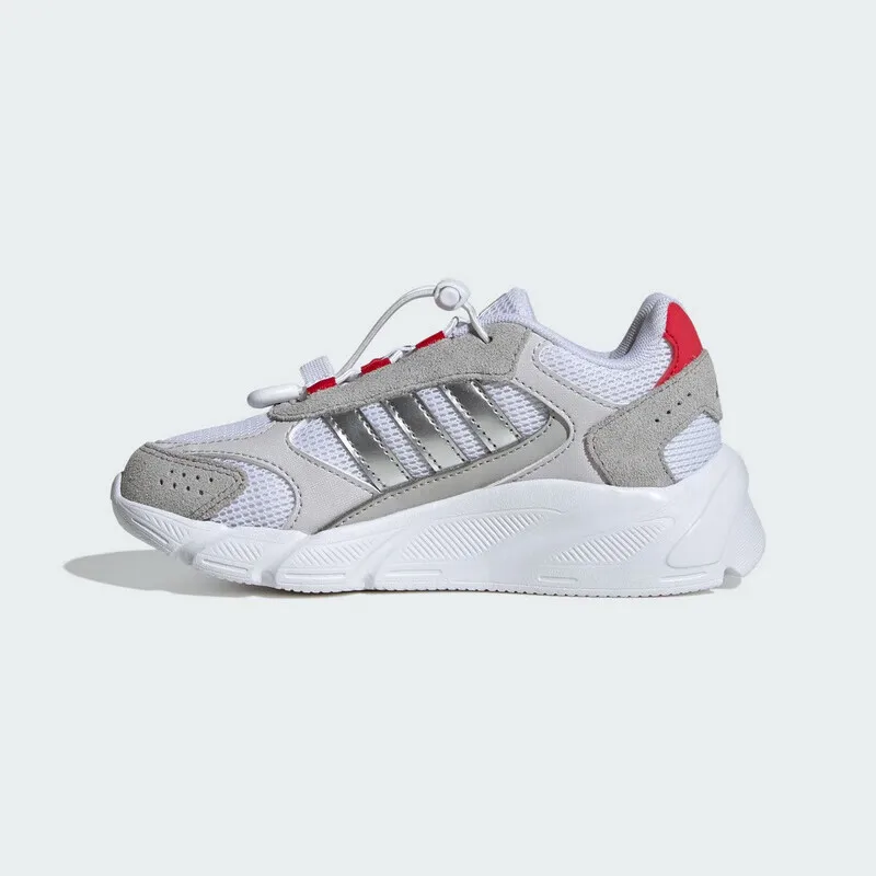 

Adidas boys and girls shoes 2025 new breathable non-slip shoes buckle light running shoes JP9585