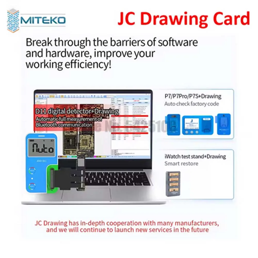

JC JCID VIP 2026 Intelligent Tutorial Drawings Users Video Teaching MainBoard Circuit Schematic Diagram Card for Mobile Phones