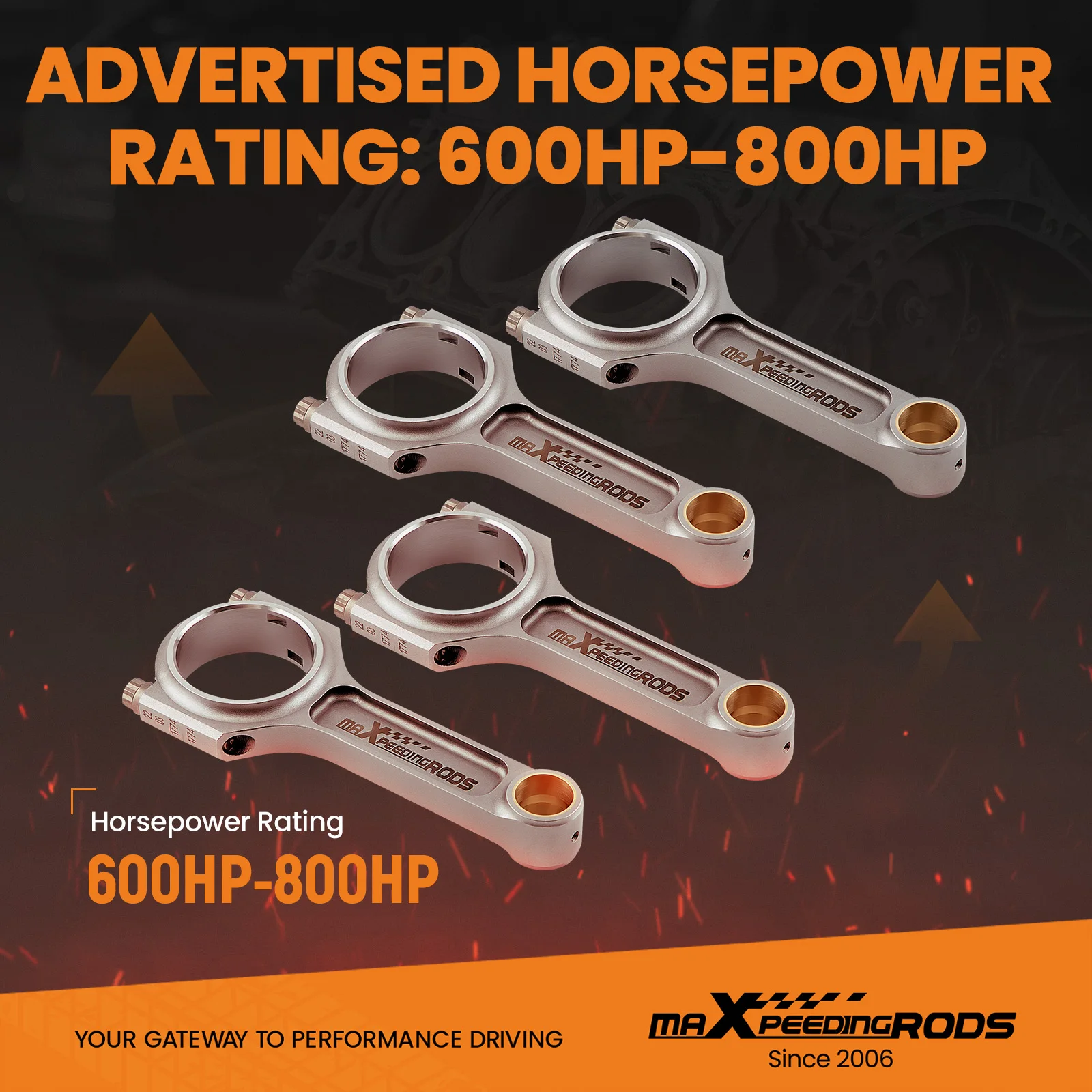 4pcs I-Beam Pleuel Connecting Rods for Honda Acura B18A B18B B20B B20Z ARP 137mm Balanced Shot Peen Crankshaft Floating Bellie