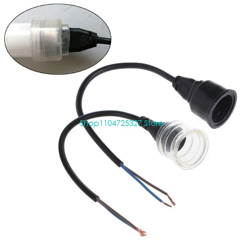 D8KF Aquarium Light Holder T8 Base Light Socket Light Stand Lamp Fixture for Reptile Terrarium Lighting Plants Growth