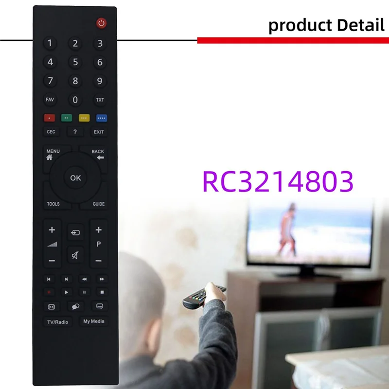Mais novo! Novo TP6187R-P1 TS1187R-5 ts1187 para controle remoto de tv grundig rc 3214803   para 32Vlc9220