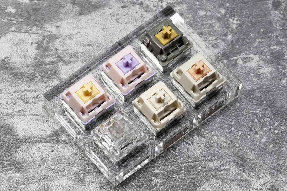 Acrylic Switch Tester MMD Switch for Mechanical Keyboard MMD Princess Tactile Linear HT Fairy Cream Holy Panda