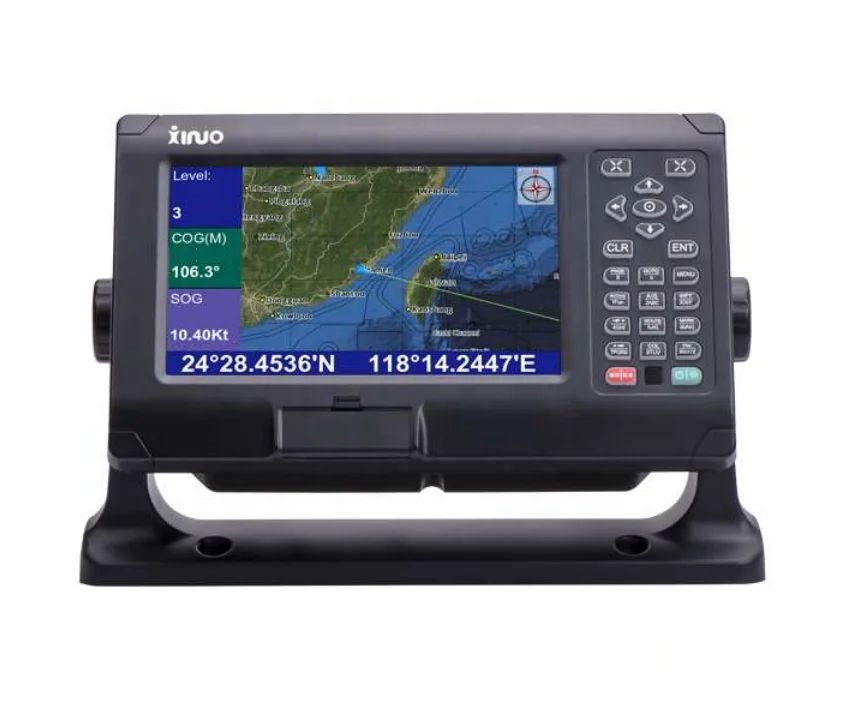 XINUO XF-608 8 inch small GPS Chart Plotter with free global chart Marine Chartplotter