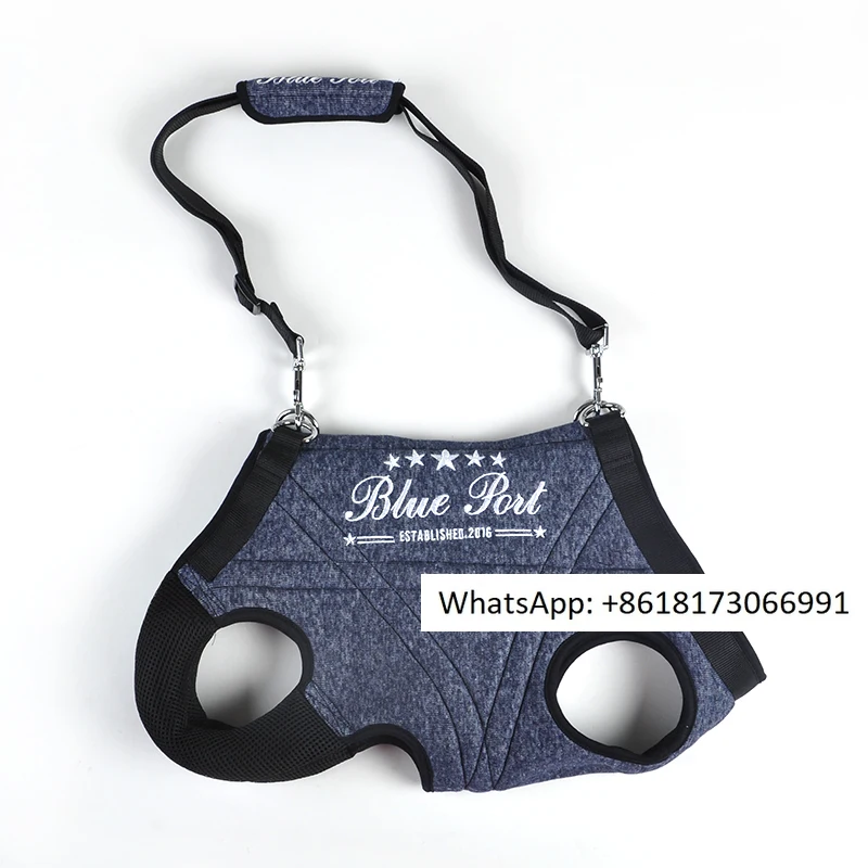 

Blueport Elderly Dog Outgoing Care Kit Paralysis Assist Belt Adjustable Balance Rehabilitation Travel Traction Rope