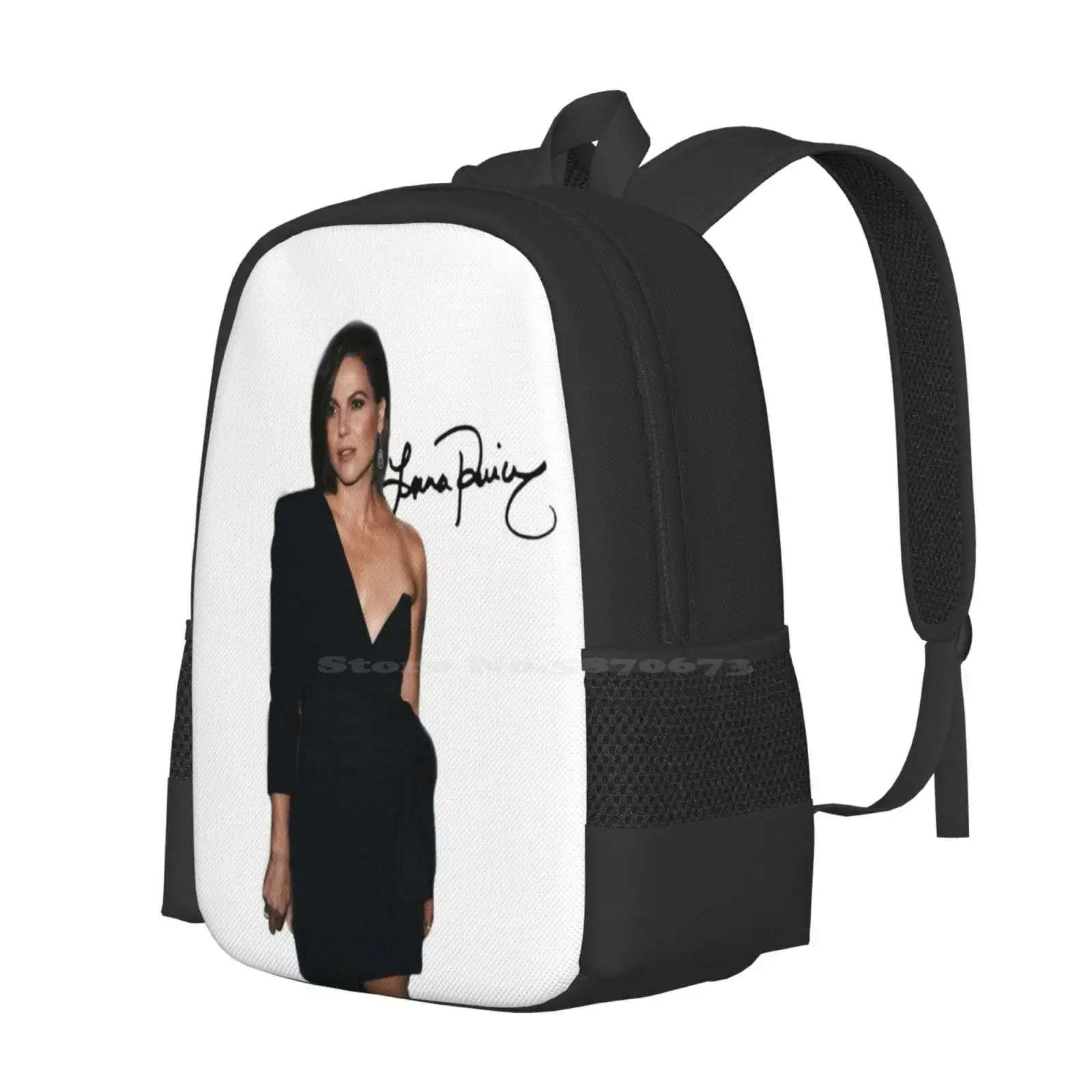 Lana Parrilla Autograph Hot Sale Backpack Fashion Bags Lanaparrilla Ouat Onceuponatime Reginamills Evilregals Theevilqueen