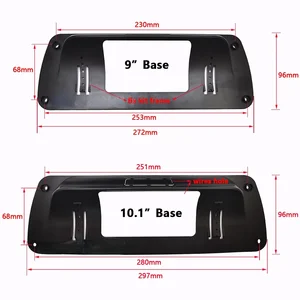 Universal Car Radio Fascia, Motorhome Stereo Panel, Dash Mounting Frame, Trim Kit Face, Android 2, Double Din, 9 10 principais vendas móveis para autocaravanas - №8