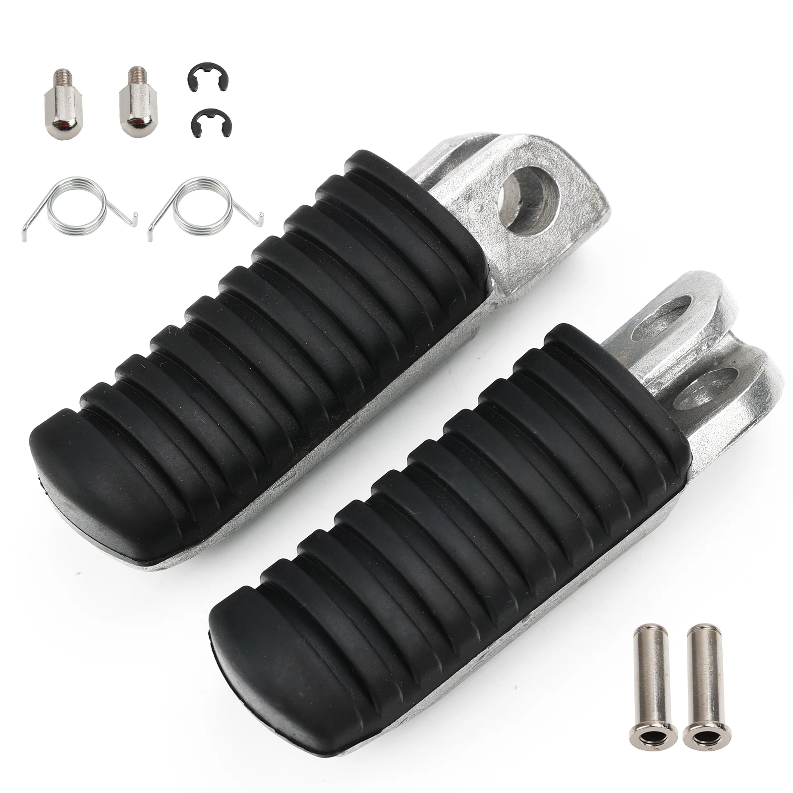 Motorcycle Footrests For KAWASAKI ZRX400 ZRX1100 ZRX1200 Z1000 Z750 ZZR1100 ZX9R Motorcycle Front Foot rests Foot pegs