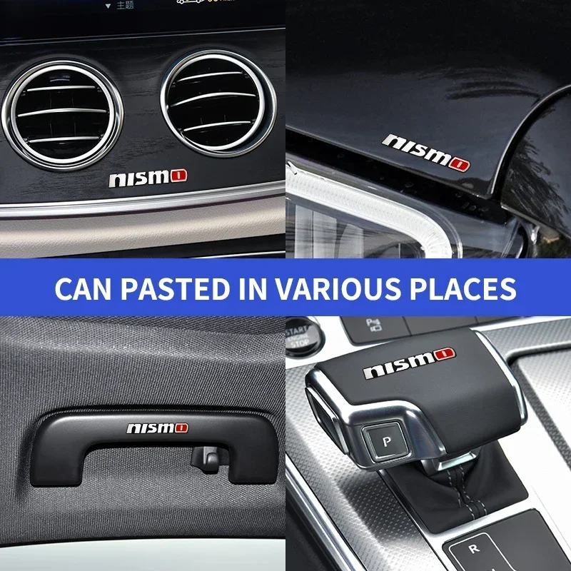 1/2/5/10Pcs PVC Car Door Handle Badge Protector Decal Wiper Sticker For Nissan Nismo Qashqai Teana X Trail T32 T31 Tiida Juke