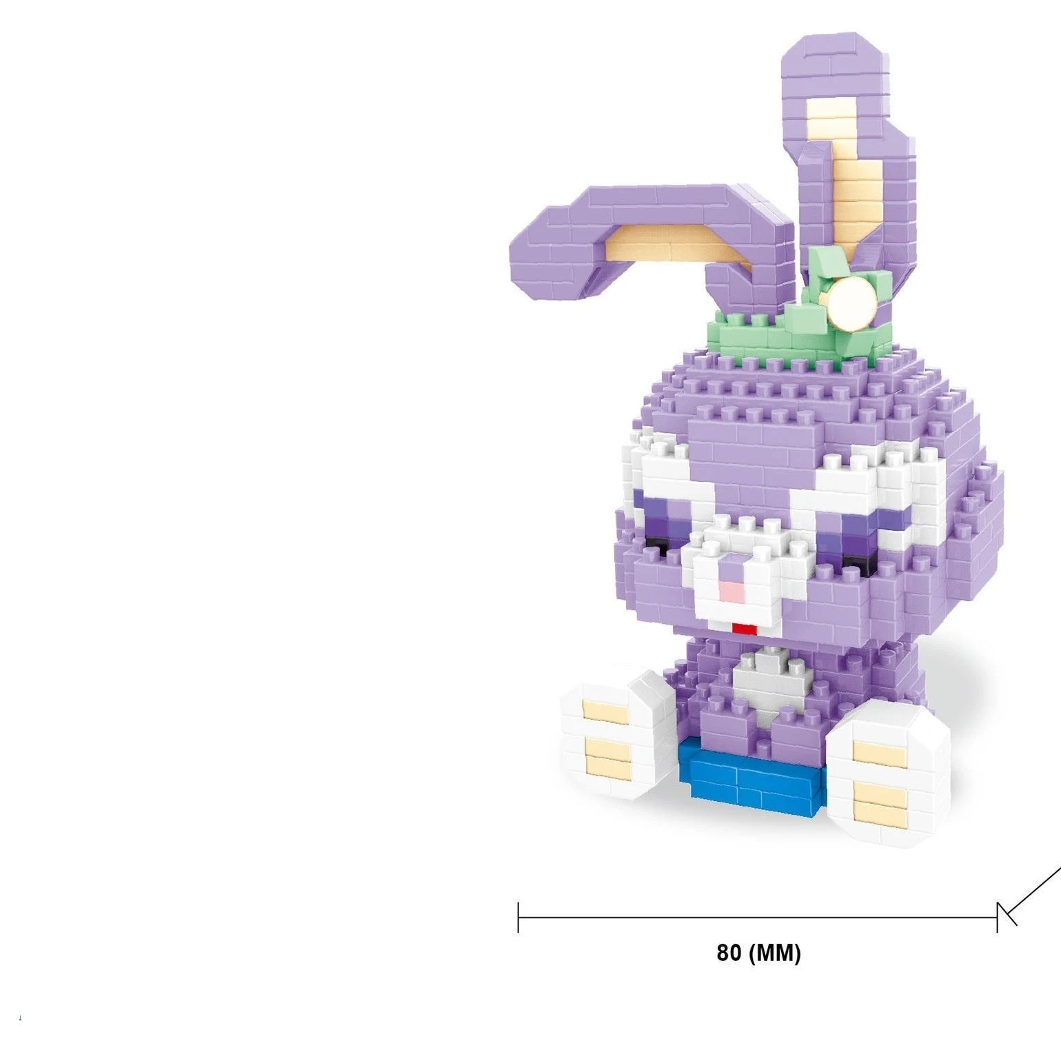 Cartoon Anime Sanrio Kawaii Kuromi Spons Kurome Blokken FunnyJoy Muis Bouwstenen Pop Speelgoed Kinderen Verjaardagscadeau