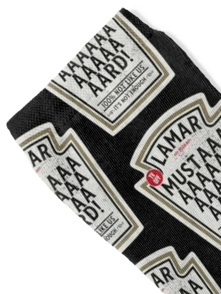 Kendrick Lamar Mustard TV Off Socks Christmas colored winter gifts Socks For Men Women's