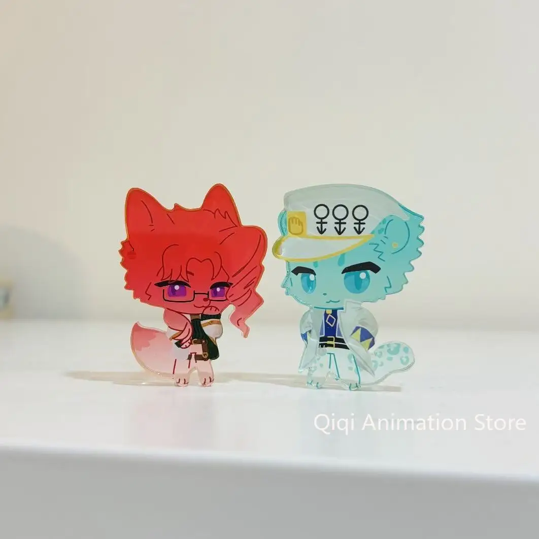 

Anime JoJo's Bizarre Adventure Acrylic Stand Model Figures Kujō Jōtarō Cosplay Desk Decor Model Plate Props Christmas Gifts