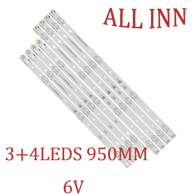 Лента светодиодной подсветки для CL-47-D407-R-V4 CL-47-D407-L-V4 ДЛЯ 47PFL3198H 47PFL5708/F7 47PFG4109/78 47PFL3188 PT470H1-DUJFFE