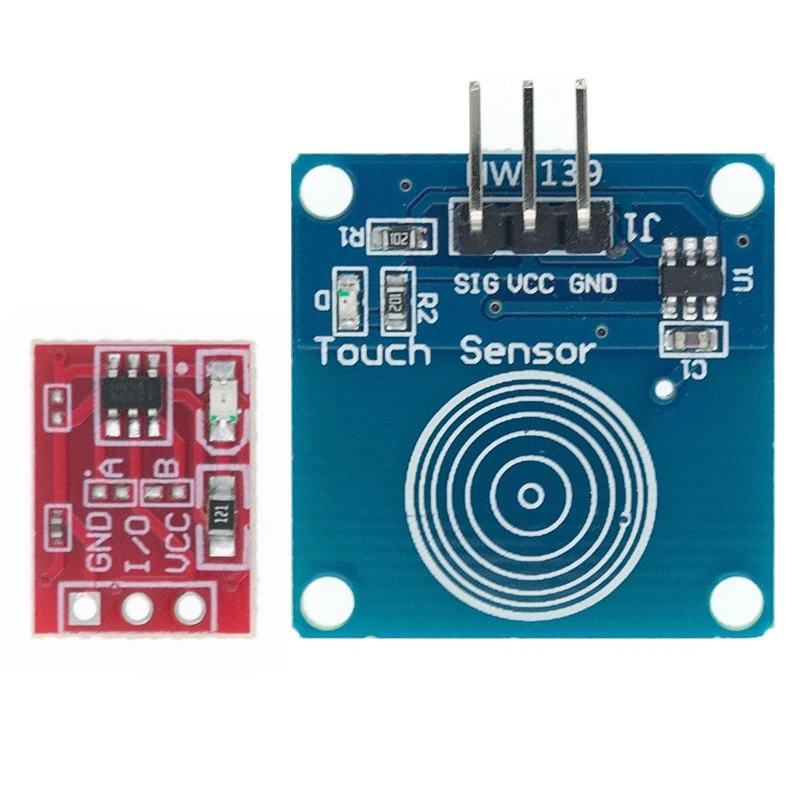 1/10pcs TTP223 Touch Key Switch Module Touching Button Self-Locking/No-Locking Capacitive Switches Single Channel Reconstruction