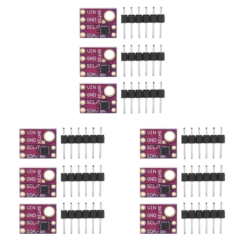 A60z9pcs SHT31-D Temperature Humidity Sensor Digital Output Sensor Module IIC I2C Interface 3.3V For Arduino Raspberry Pimay