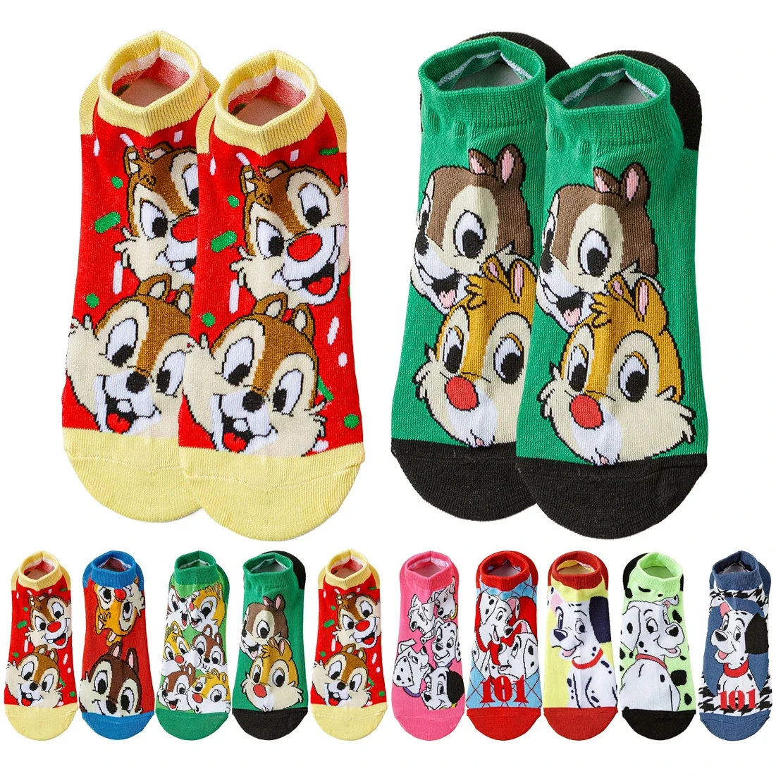 

Potdemiel Disney унисекс мужские и женские носки в стиле аниме с героями мультфильмов на Рождество, Хэллоуин, модные новые забавные повседневные носки для экипажа