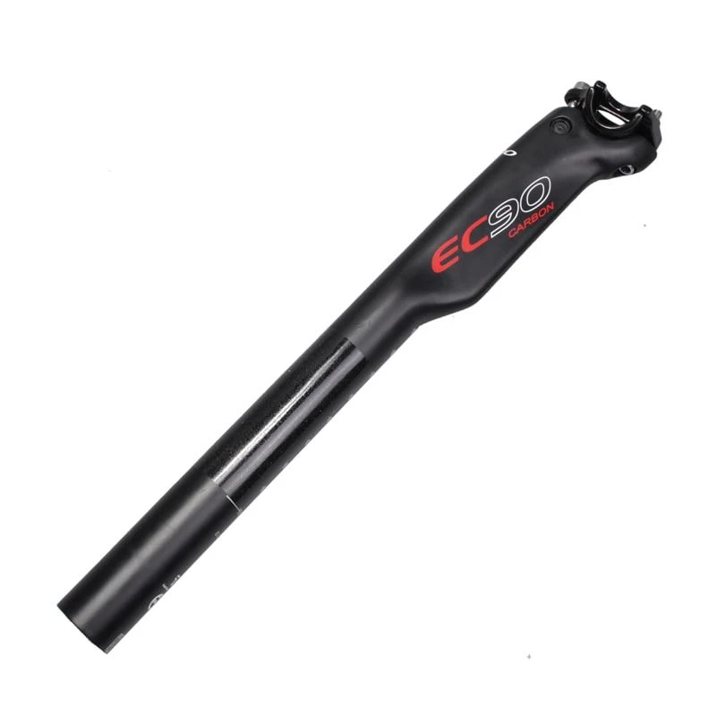 EC90 Carbon Seatpost 27.2 30.8 31.6mm x 350/400mm UD Matte MTB Road Bike Seat Post Seat Tube Bicycle Parts MTB Carbon Canoe