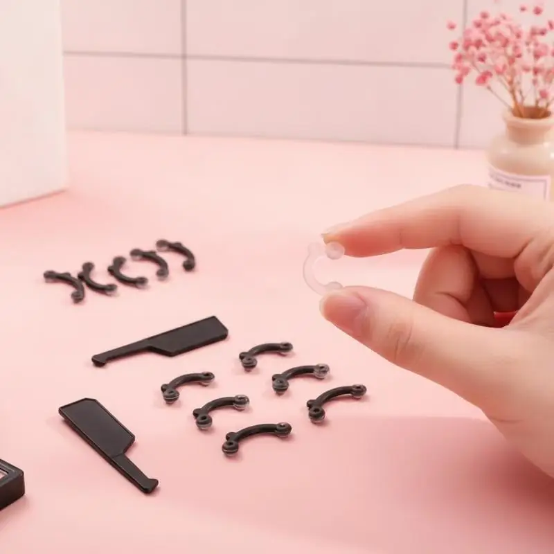 1 Set Elastischer Nasenrücken-Glättner in 3 Größen, unsichtbarer Nasenformer, schmerzfreier Nasenclip-Korrektor aus Acryl – Detail 18