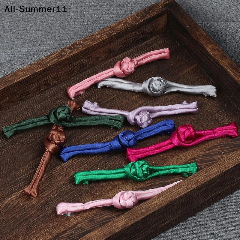 【U0】5 Pairs Chinese Button Tang Suit Handmade Cheongsam Buttons Knot Fastener Closures Sewing Supplies