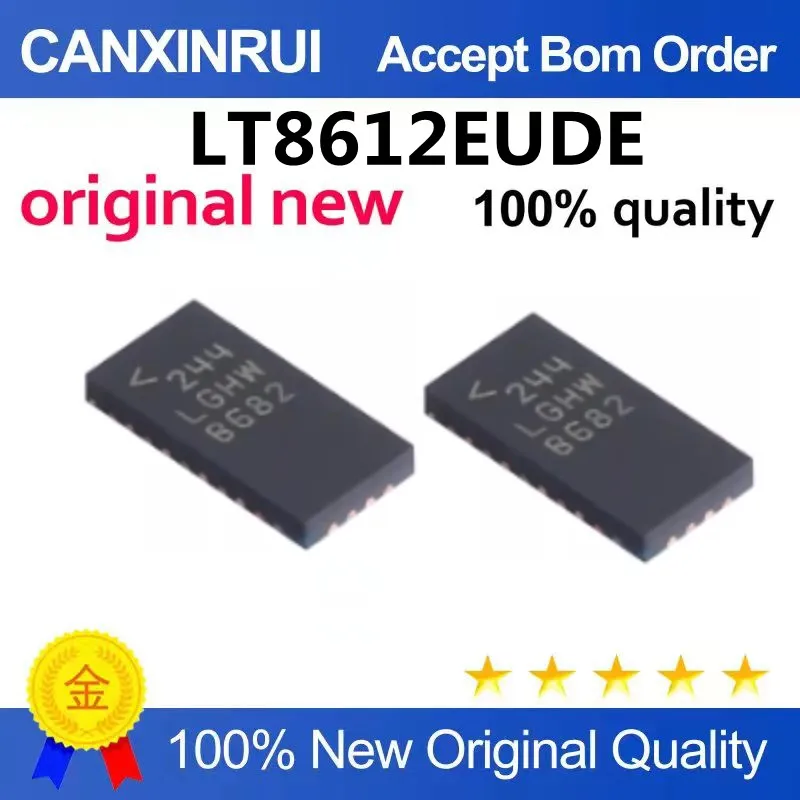 (5-100piezas)LT8612EUDE silk screen LGHW LT8612IUDE QFN28-DC power chip direct shot
