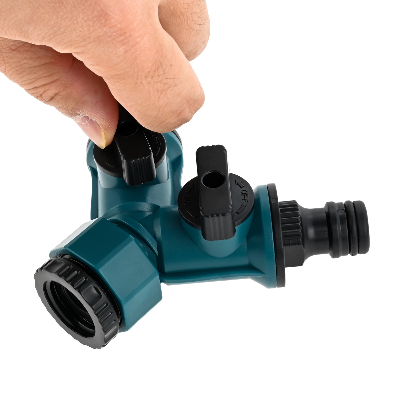 Konektor Sprinkling keran cabang 2 arah ayam menengah tipe Y selang pas konektor alat penyiraman untuk irigasi berkebun