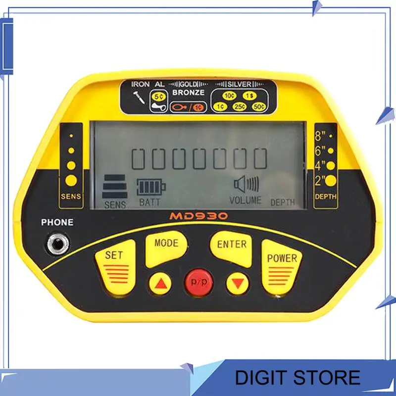DIGIT-Detector de Metales buscador de oro subterráneo herramienta de detección de metales MD930 Detector de metales MD930