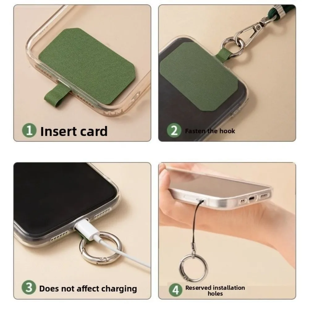 

Универсальный ремешок через плечо с нашивкой, регулируемый анти-потерянный ремешок для телефона, шейные веревки, уличные