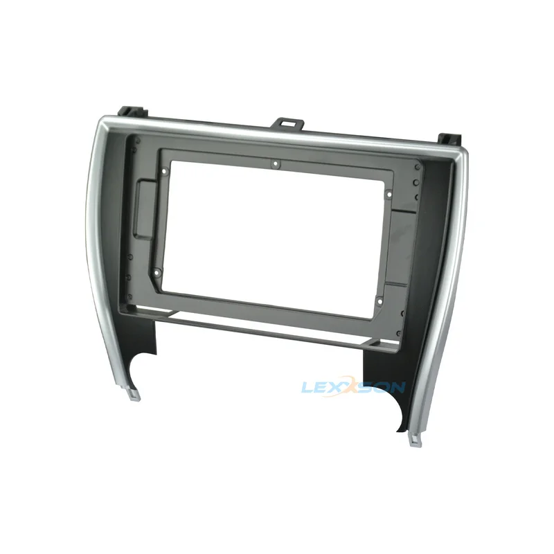 10.1 inch Car Fascia for TOYOTA CAMRY 2015- 2017 SA/ MEA Version Double Din Dvd Audio Fitting Adaptor Frame Dashboard Trim Kits 5