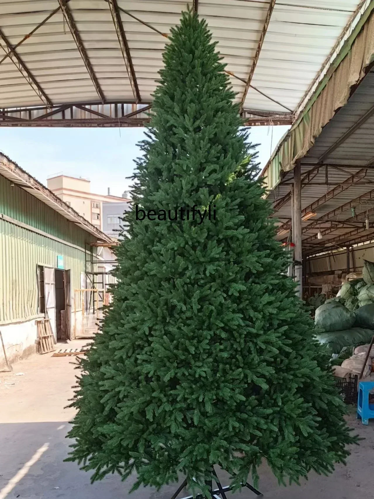 

Large encrypted fattened pure PE 3 meters Christmas tree 4 meters, encrypted pure PE Christmas tree A48