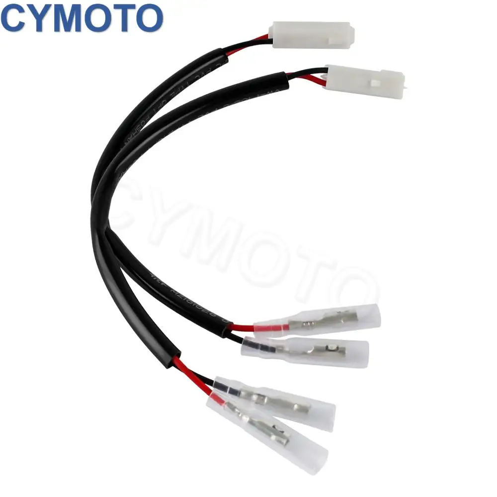 Motorcycle Turn Signal Wiring Adapter For Kawasaki KLE650 Versys NINJA ZX ER Z 125-1000 Indicator Connectors Plug Accessories
