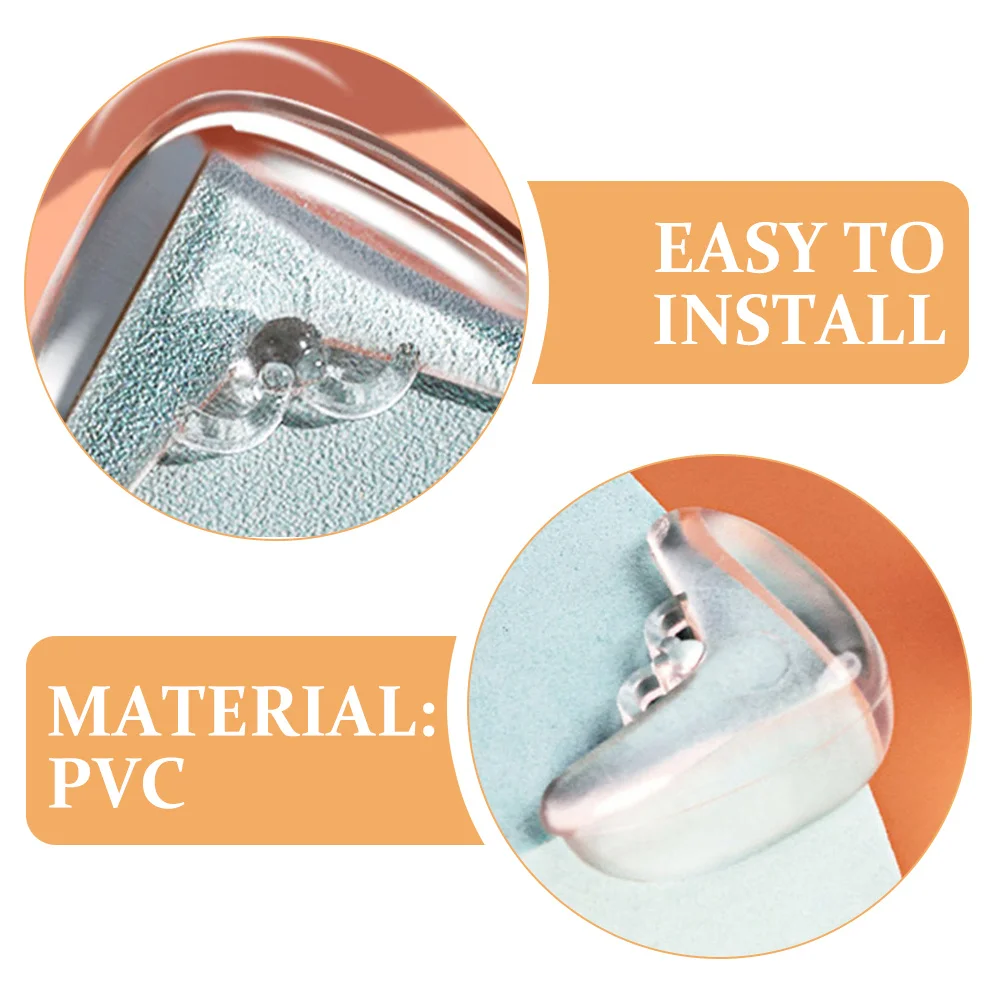 

20Pcs Transparent Furniture Corner Guards Anti Protectors Baby Proofing Table Desk Furniture Edge Protector Guard