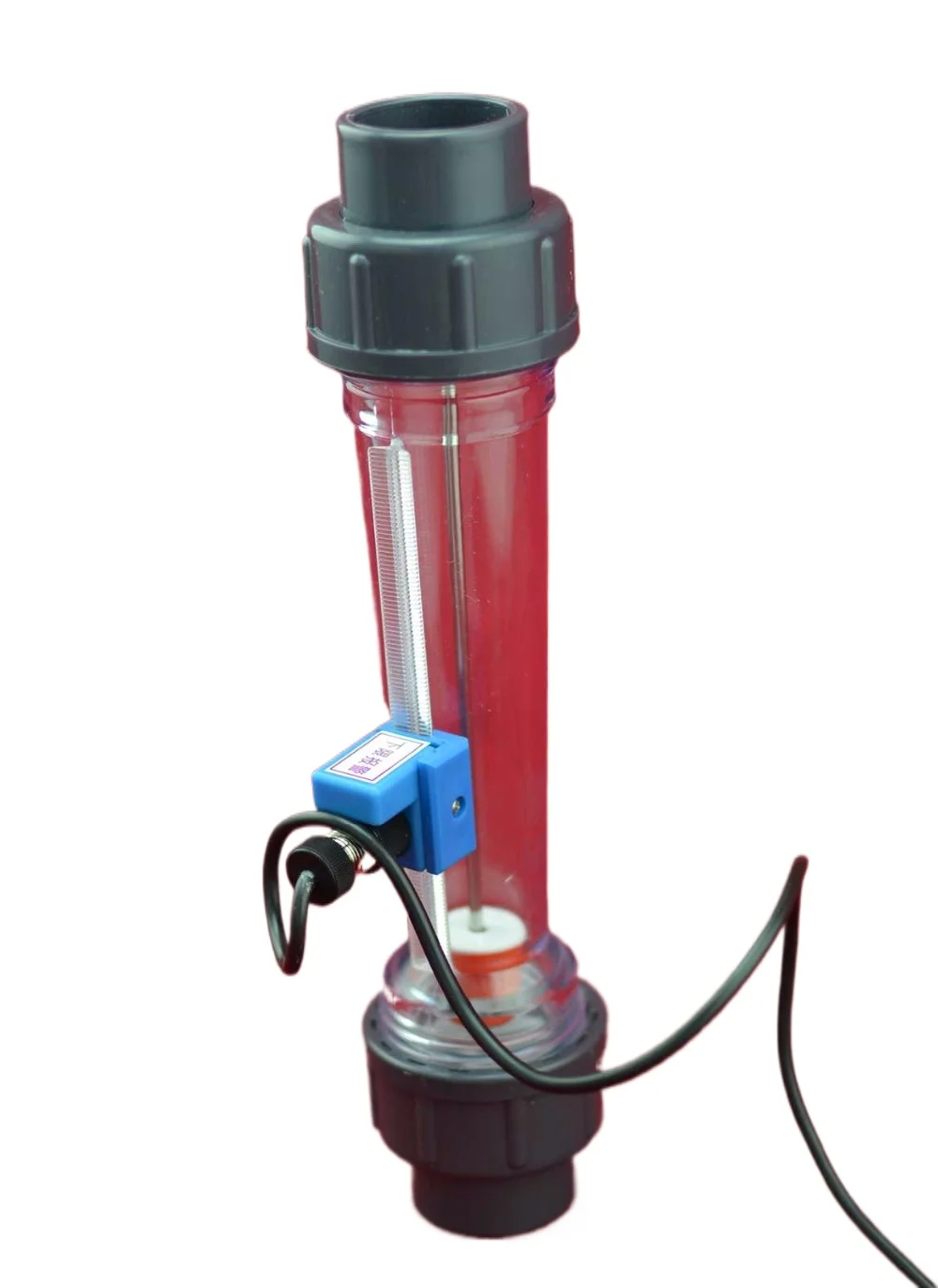 LZS-15A Plastic Tube Rotameter – 10‑1000L/H with Flow Alarm (Lower/Upper Limit Selectable)