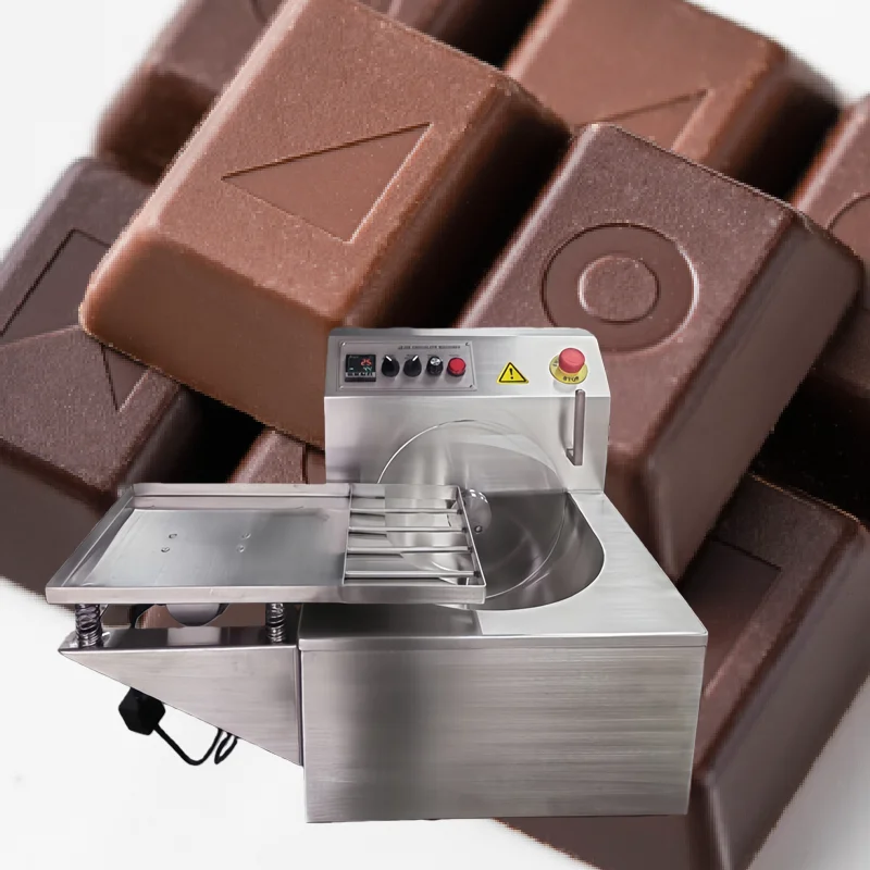 

Chocolate Melting Tempering Machine Melted Chocolate Pour Machine Portable Coating Chocolate Tempering Machine Clearance Sales