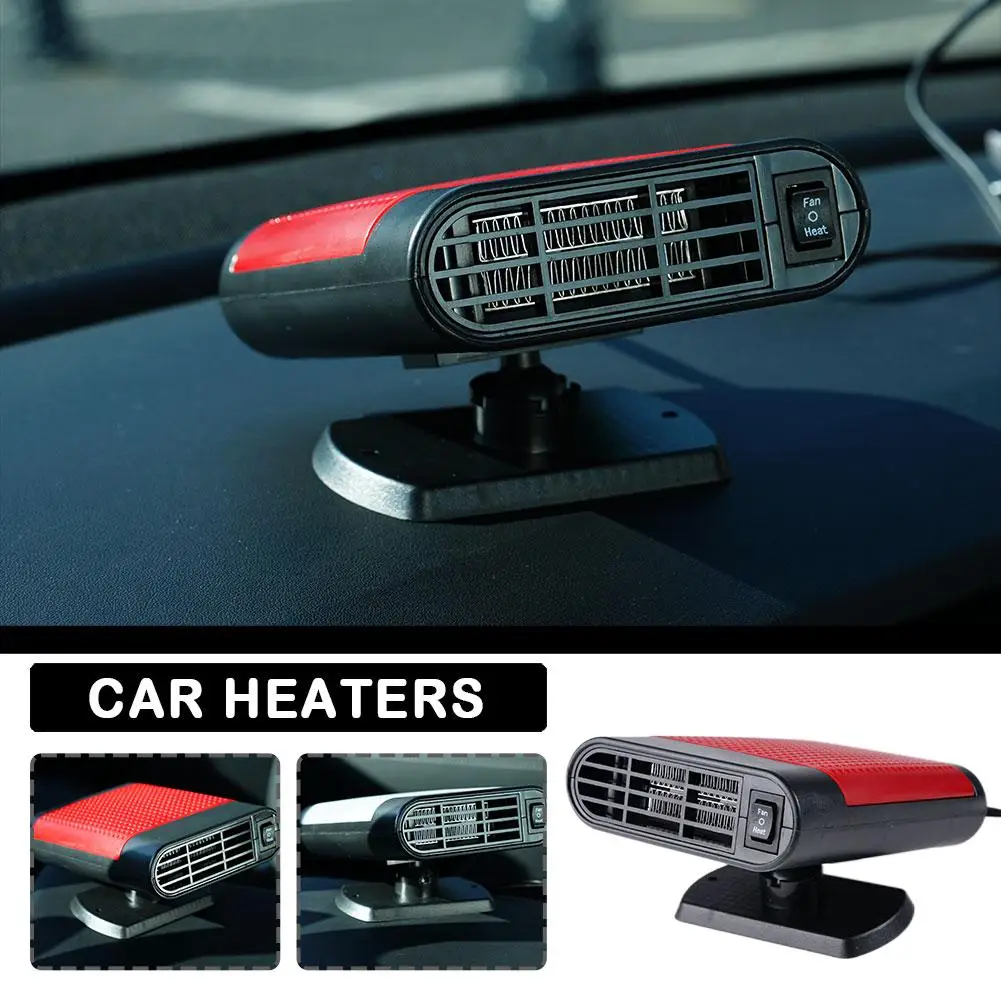 Calentador de aire para coche, soplador de aire caliente rápido, acondicionador para automóvil, descongelación, calefacción de aire, desempañador rápido del parabrisas, desempañamiento X5F9