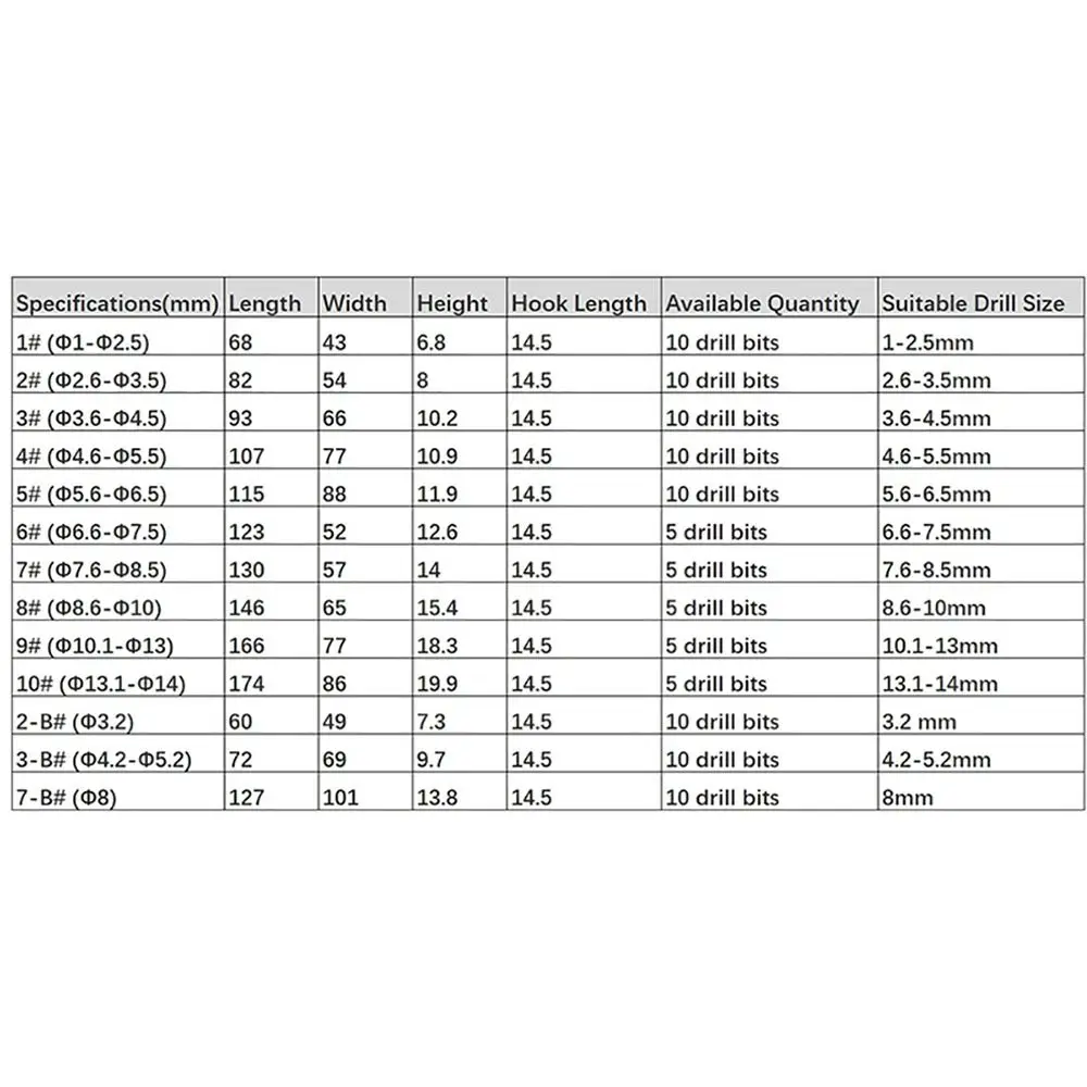 جديد 1 قطعة لقمة ثقب بلاستيكية صندوق تخزين تصميم قابل للسحب أجزاء أداة سميكة حقيبة للتخزين صندوق أدوات متين باللون البرتقالي