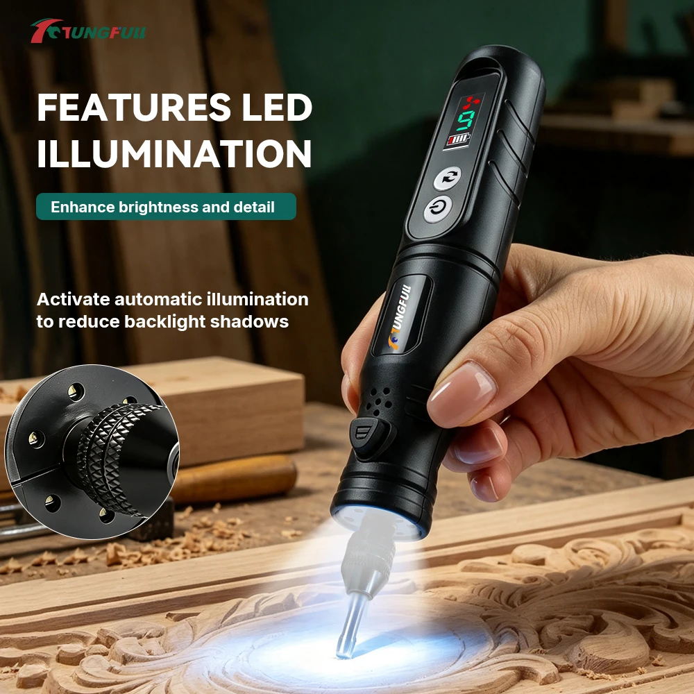 TUNGFULL 충전식 로터리 공구 키트 휴대용 무선  - Rotary Tool Kit 리뷰 및 가격
