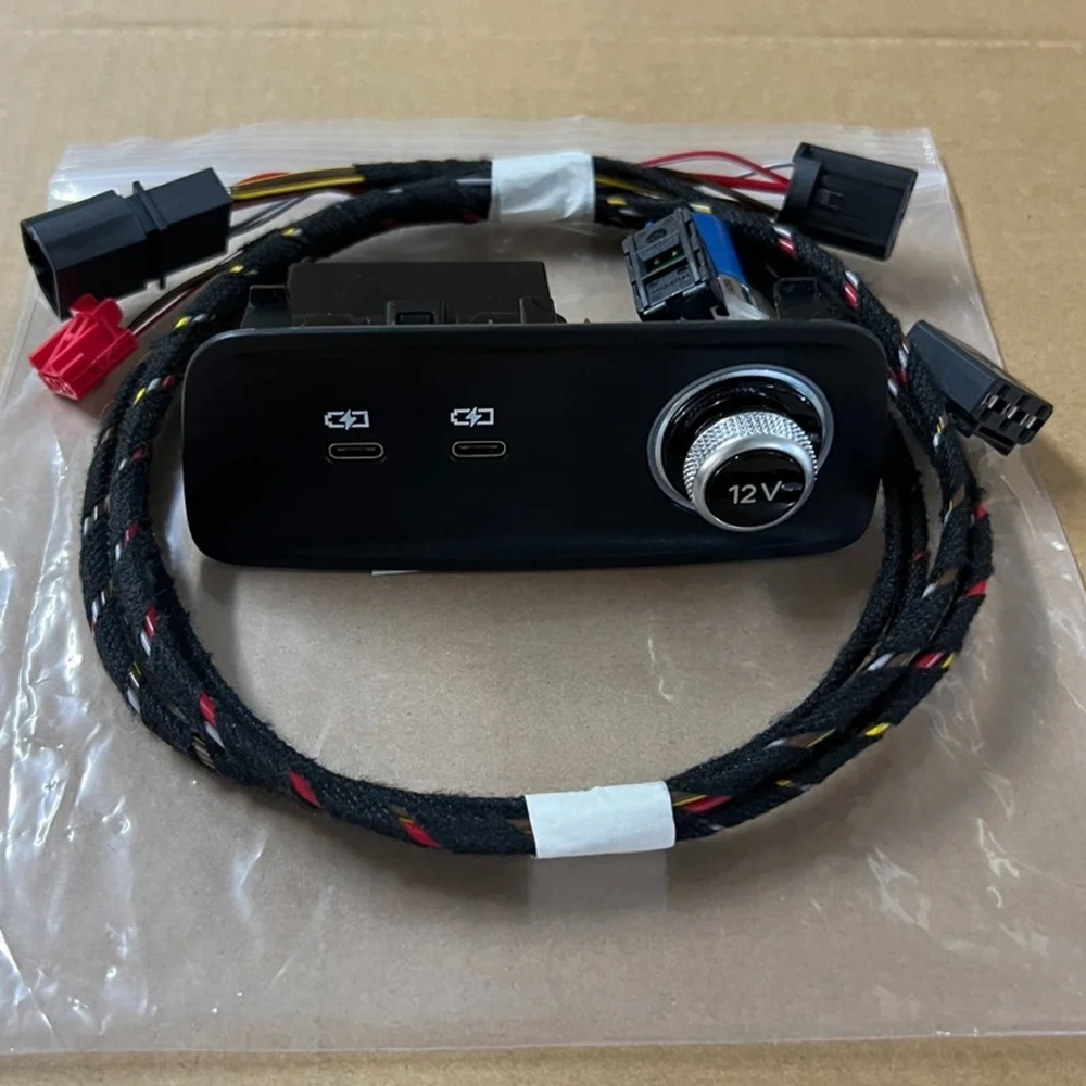 FÜR AUDI Q3 F3 Rücksitz USB C Ladekit Hinten USB Ladegerät TYPE-C