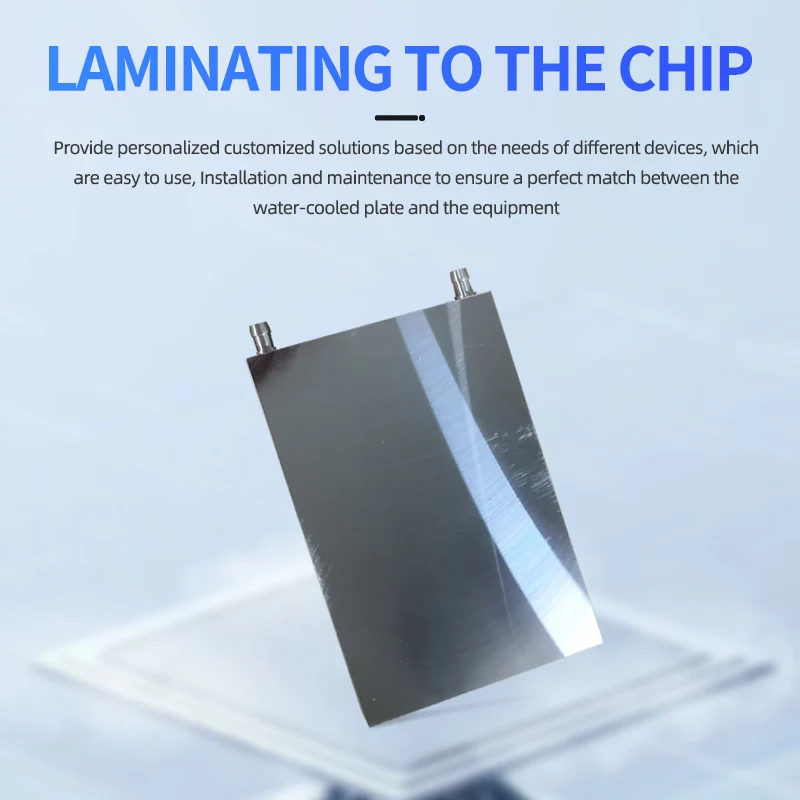 120-wide cooling plate Water-cooled plate CPU graphics chip Water-cooled radiator semiconductor cooling plate