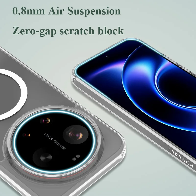 

For Xiaomi 17 Ultra Shockproof Case ELVEV Hard PC + Soft TPU Protective Back Phone Cover