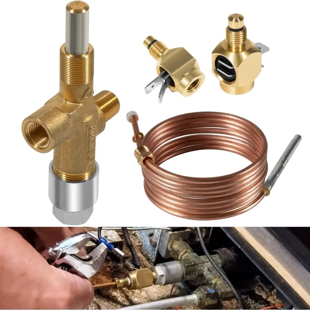 619154 الحرارية و 621737 مقاطعة الحرارية و622746001 صمام الغاز تمديد المكونات لثلاجات Norcold N300 RV Rep #3