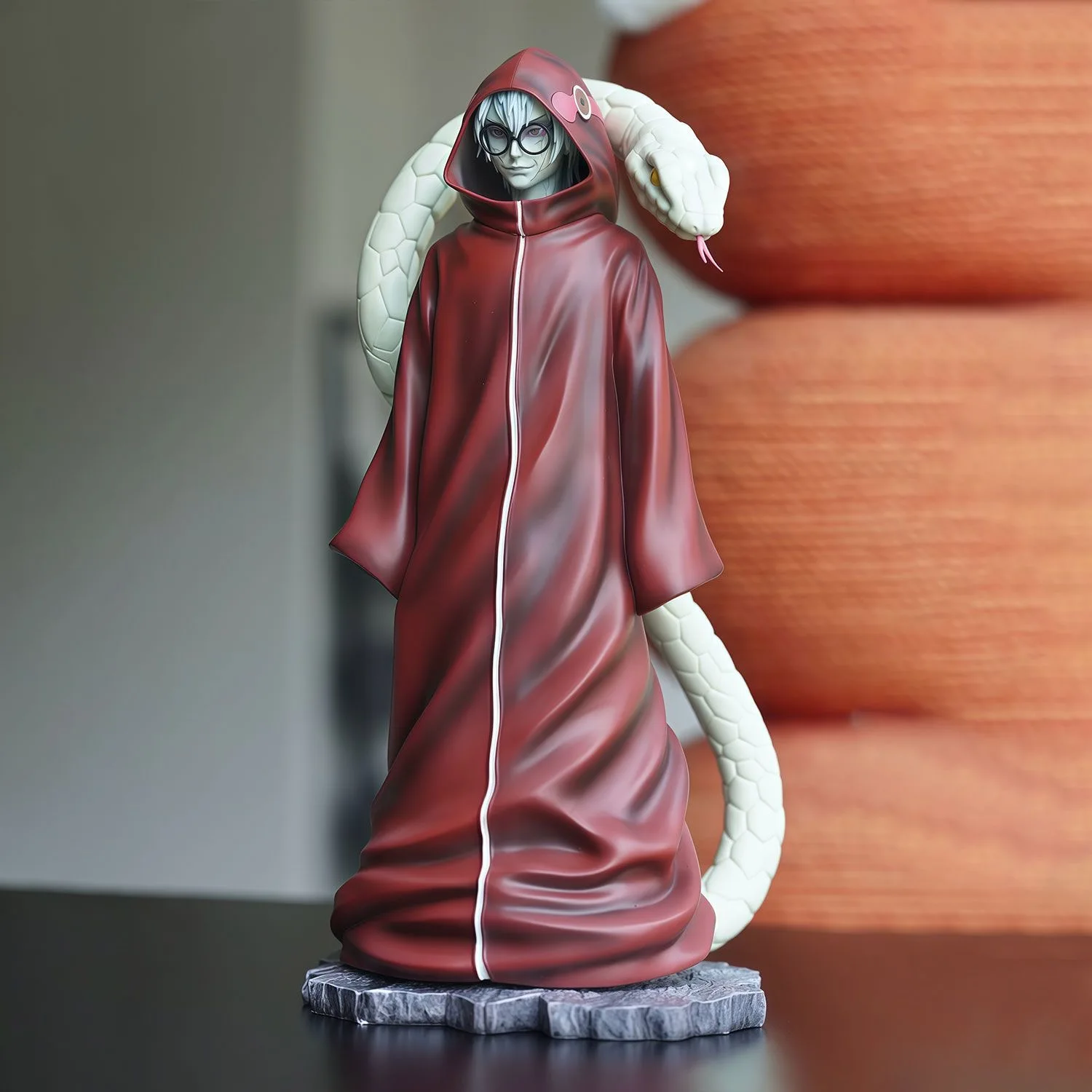 27 cm/10,63 pouces Anime NARUTO Figure Yakushi Kabuto figurines d'action Pvc Statue bureau ornement Collection modèle jouets cadeaux