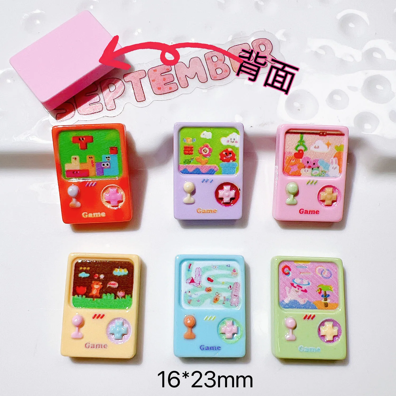 6pcs Multi-Color Game Control  Fridge Magnets | ABS Material | Glossy Finish | Ideal for Kitchen & Dining Decor