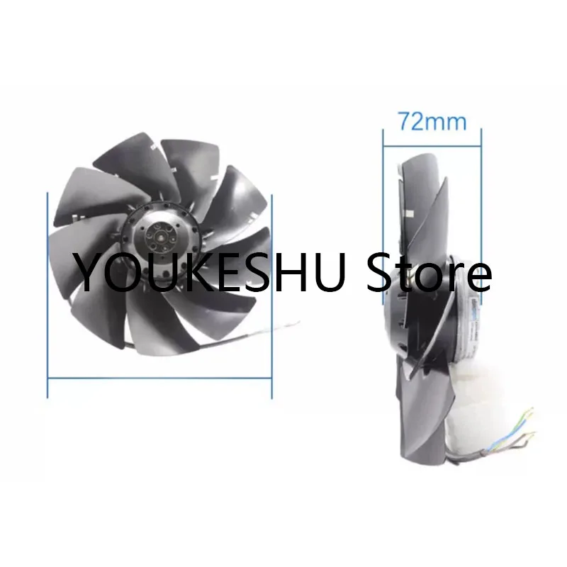 Original A2E250-AM06-01 230V Axial flow cooling fan ventilation