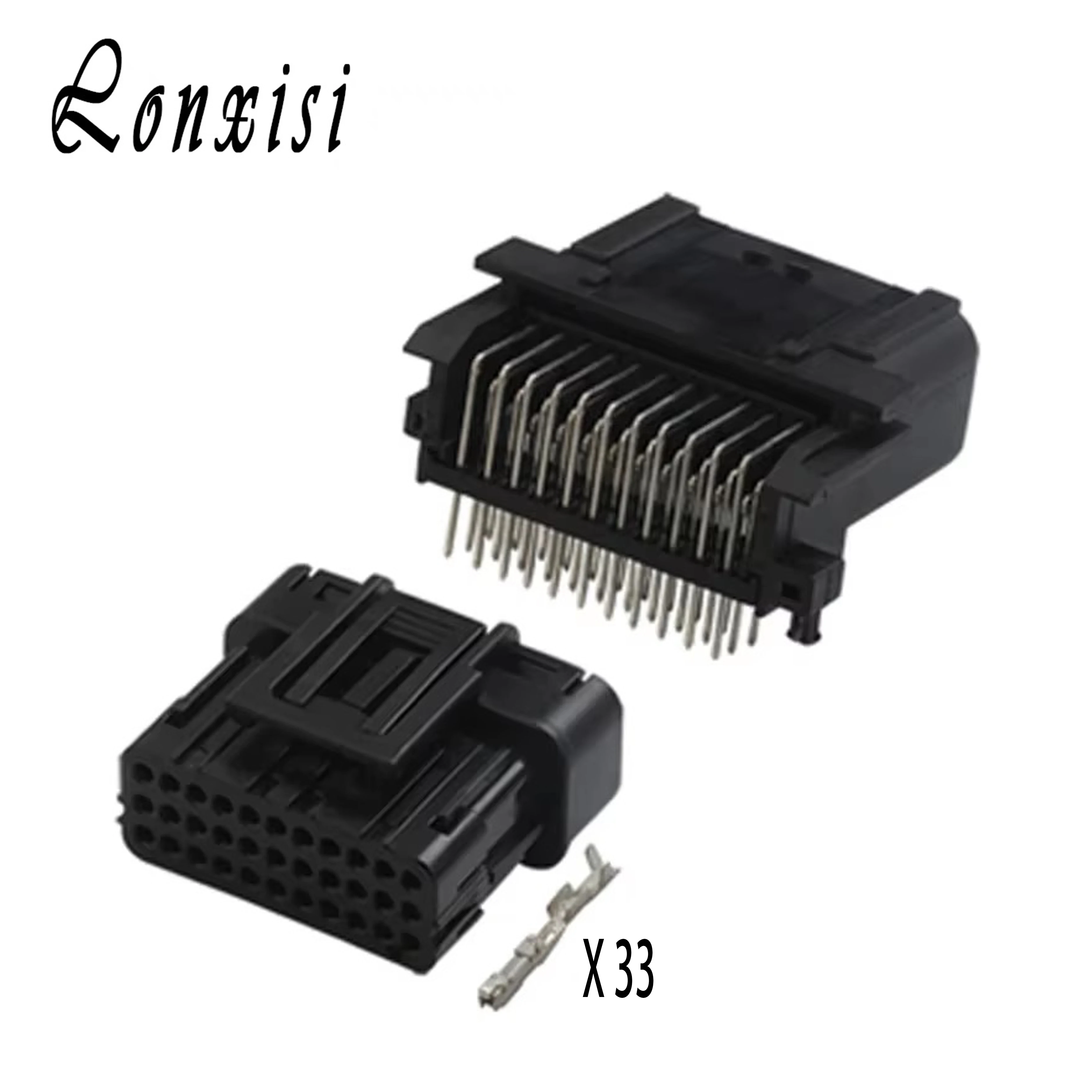 1/5/10/20 Sets 33 Pin 6188-4871 6189-7106 Automotive ECU Module Wiring Socket Auto Male Female Connector