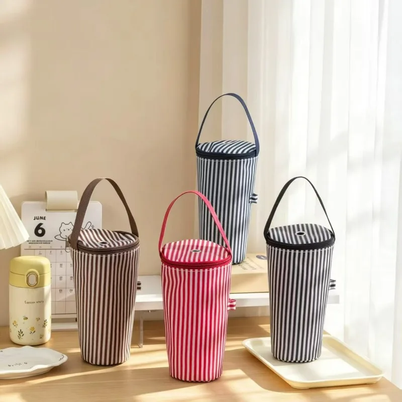 1pc Water Cup Cover with Portable Water Bottle Strap for Protecting Tea Cups when Going out, Insulated Cup