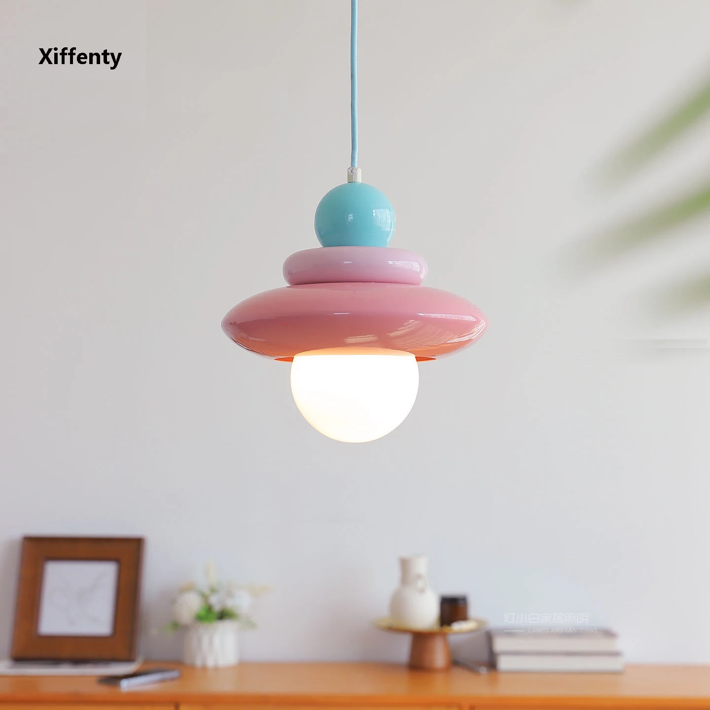 Color LED Chandelier Children's Room Restaurant Bedroom Living Room Theme Hotel Bed and Breakfast Pendant Light