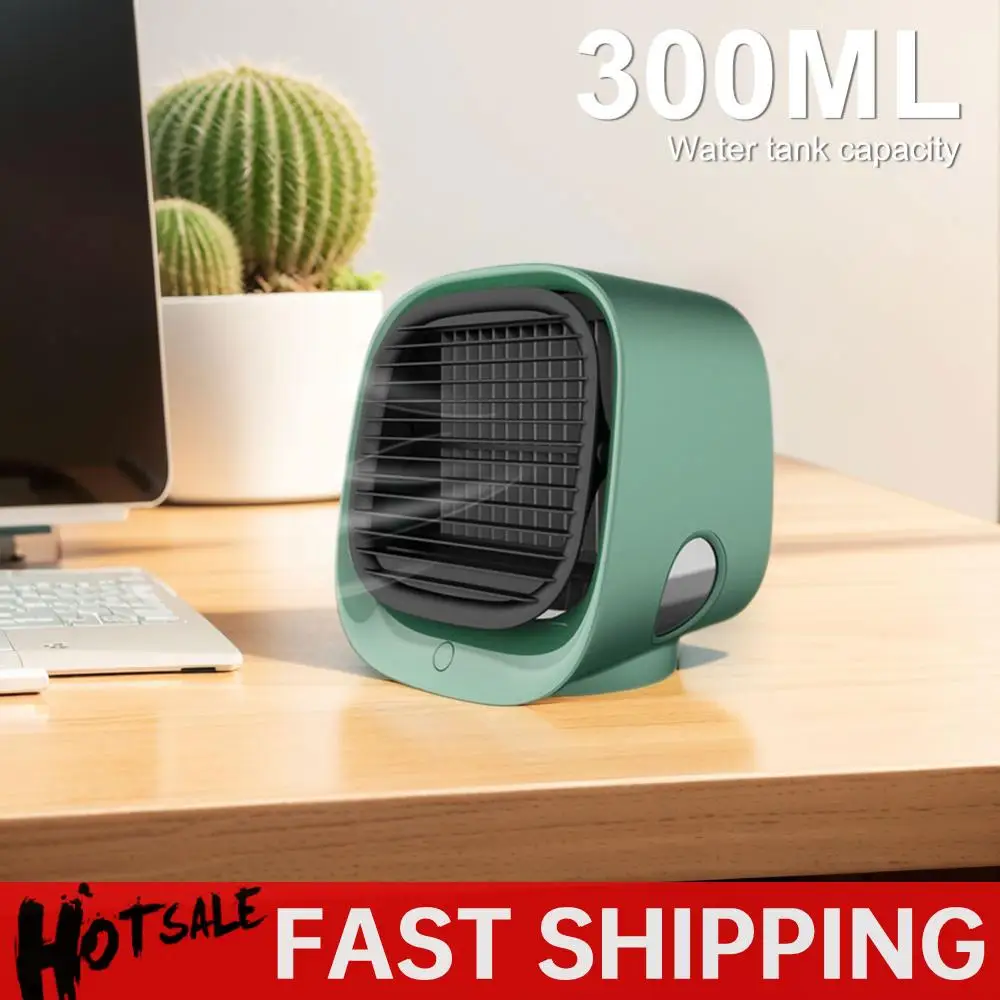 

Настольный вентилятор с водяным охлаждением, портативный вентилятор для кондиционирования воздуха с распылителем, увлажнитель воздуха, электрический вентилятор для домашнего офиса